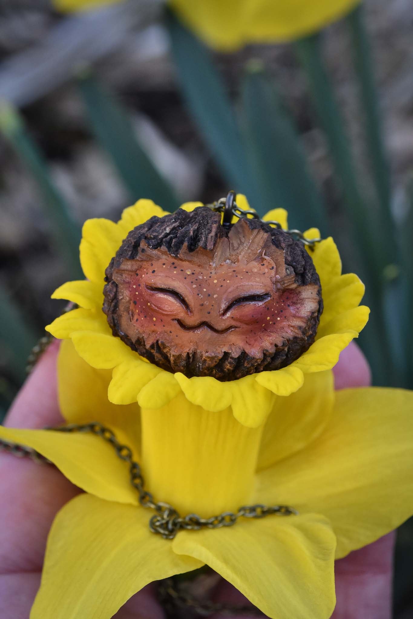 Custom Walnut Pendant