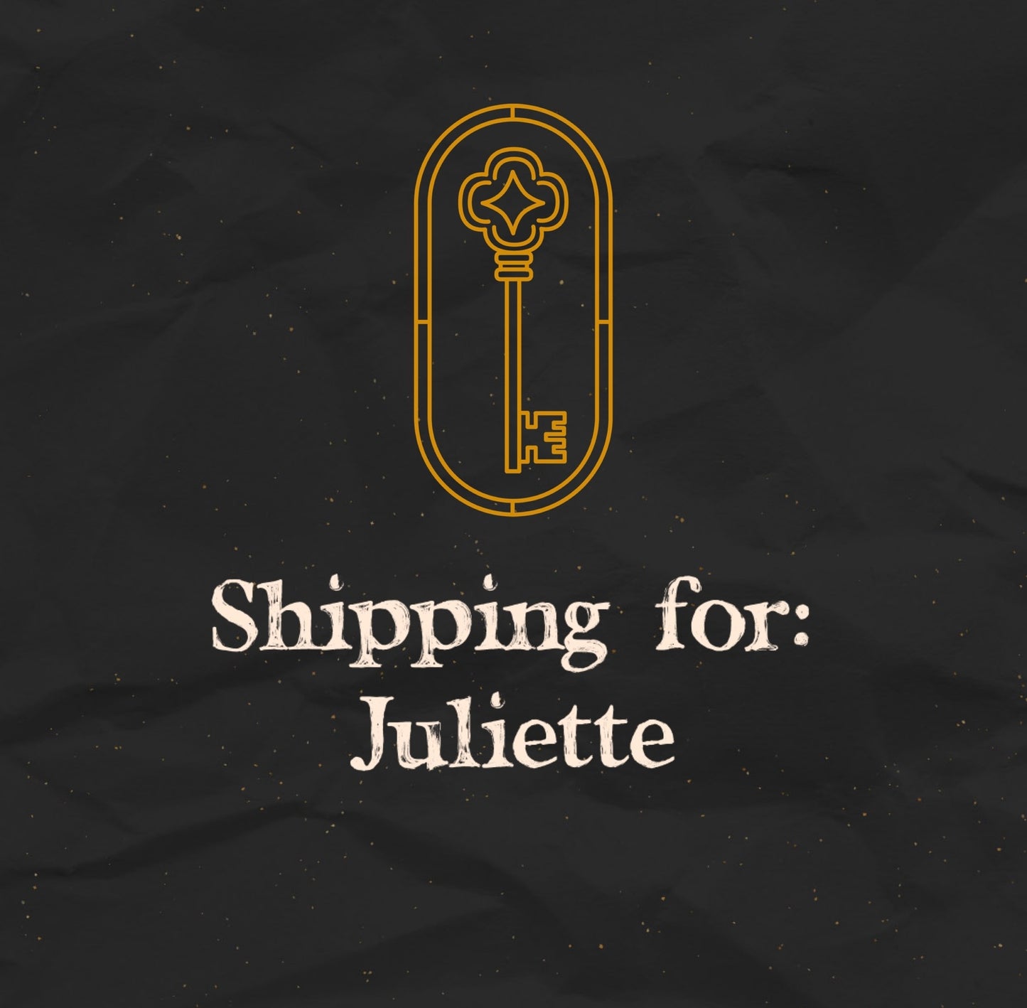 Figurine for Juliette