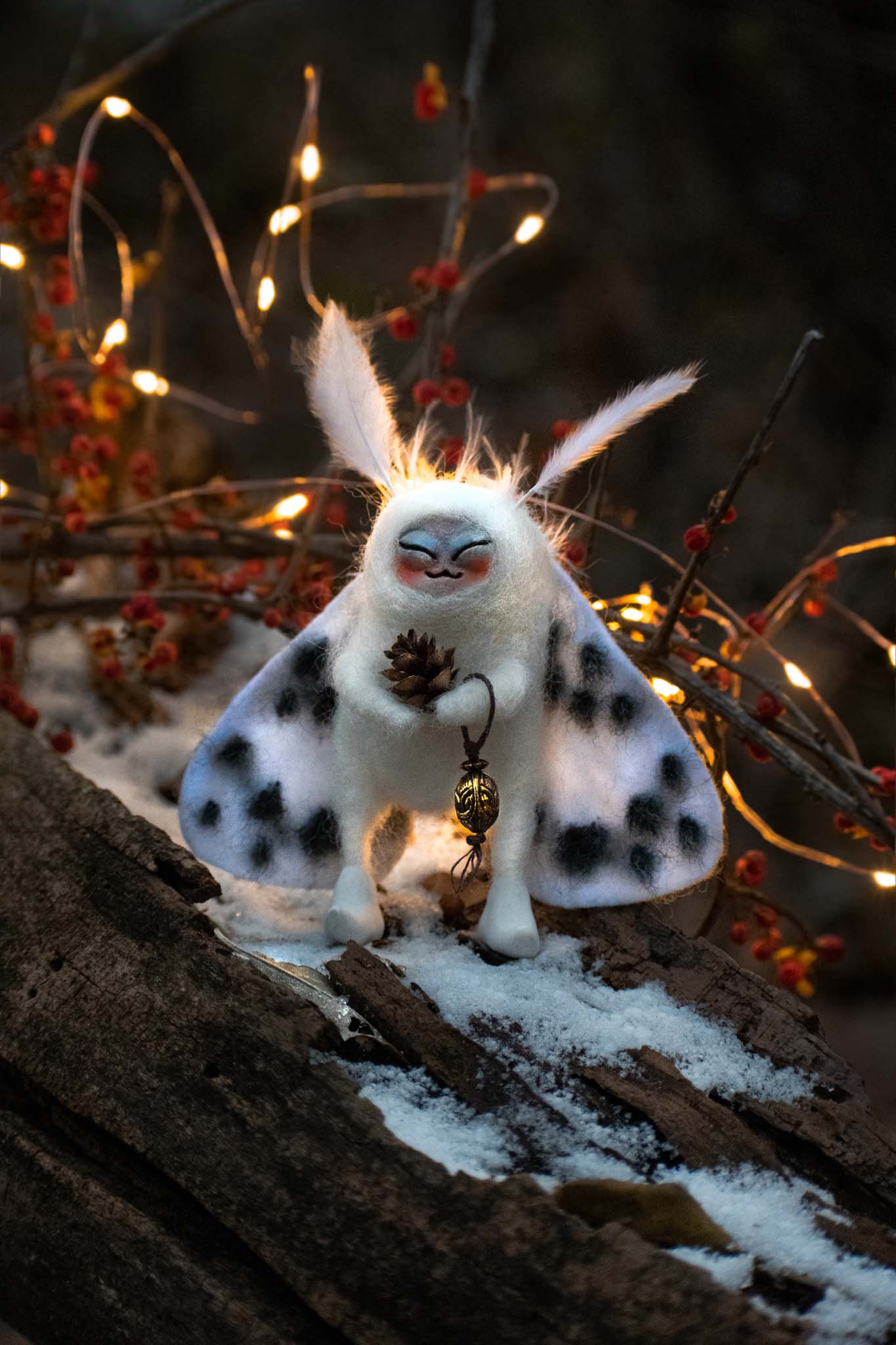 Spotted Snow Moth