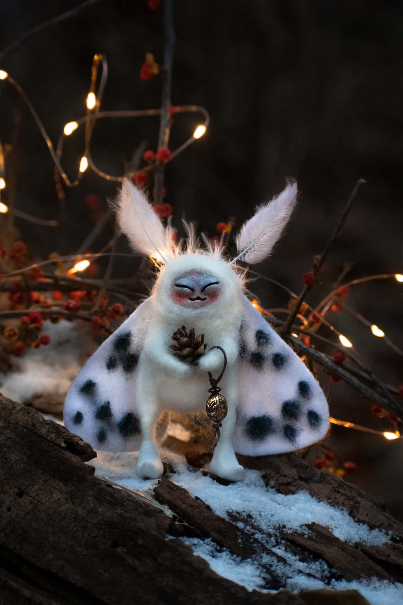 Spotted Snow Moth