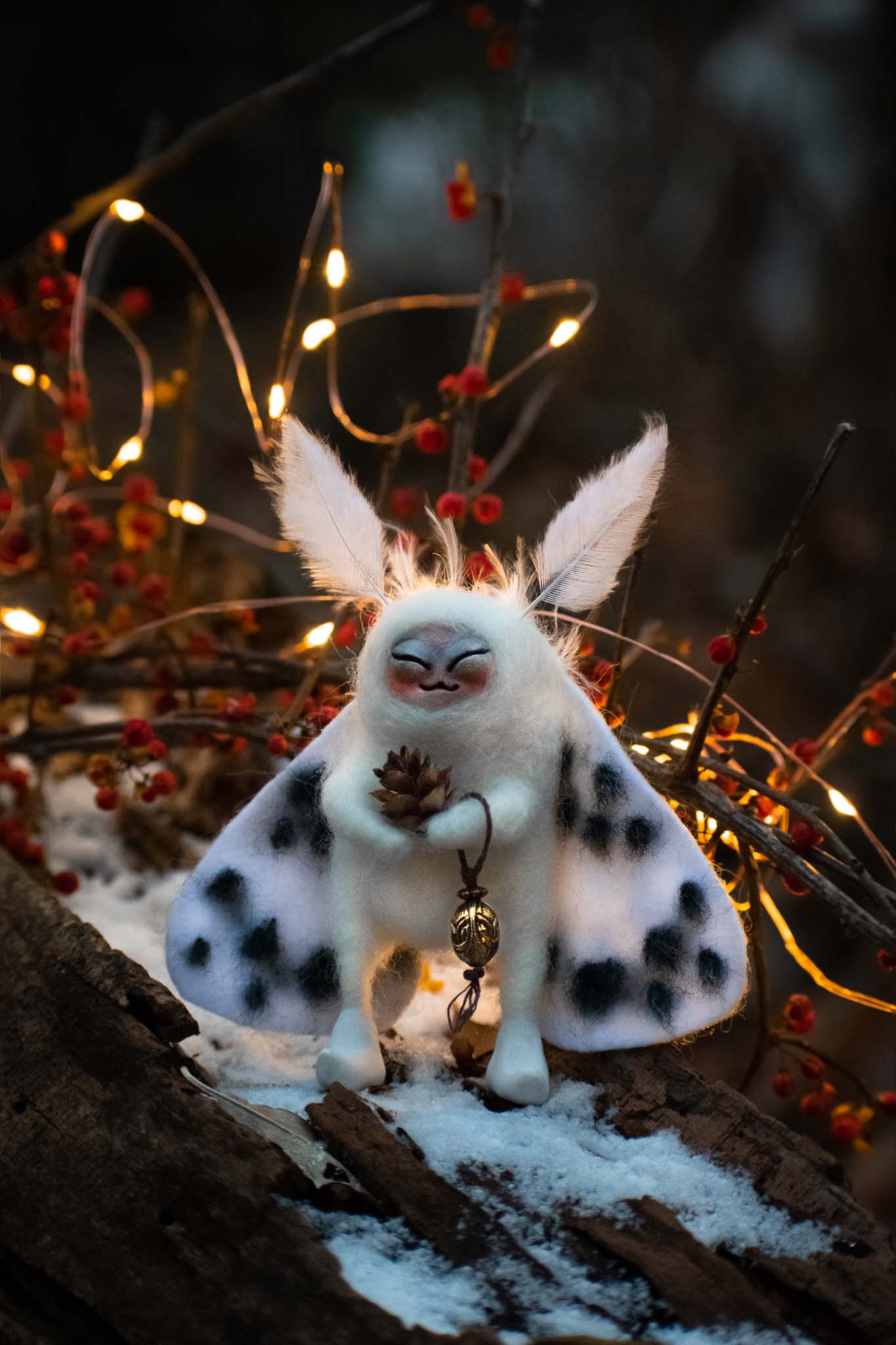 Spotted Snow Moth